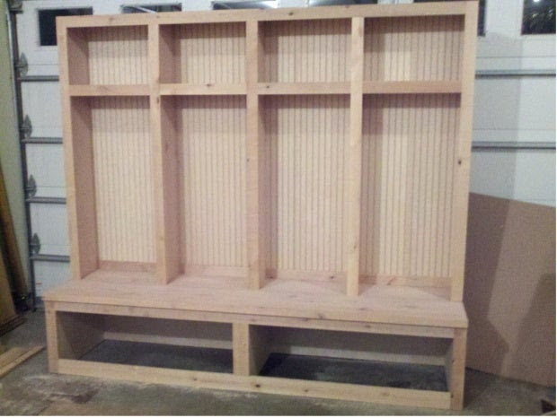 Woodwork Mudroom Locker Plans PDF Plans