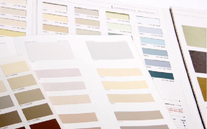 愛姆益 大連 贸易有限公司 Dalian Ame Trading Co Ltd 色見本帳 塗板 色管理用色票の作成