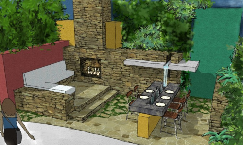 A Mid Mod Mad Men Garden studio g garden design and landscape ...