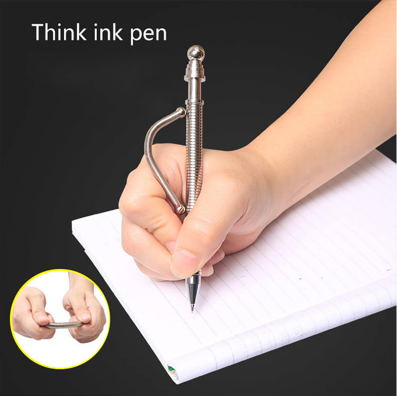 Magic Fidget Think Ink Pen Magnetic Metal Roller Ball Pen Gift Box Stress Relie