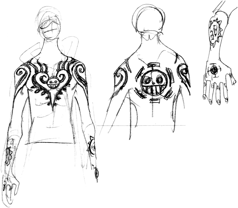 One Piece Law Tattoo