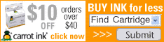 Save up to 70% on printer supplies + $10 more off