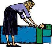 Getting Into Bed Clipart Art parts clip artrf royalty