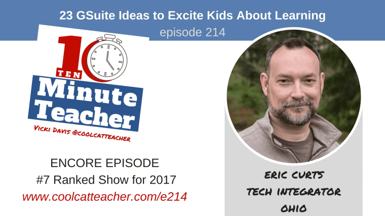 gsuite ideas to excite kids about learning