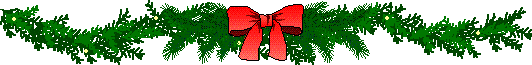 bar wreath of pine branches for mantlepiece animated gif