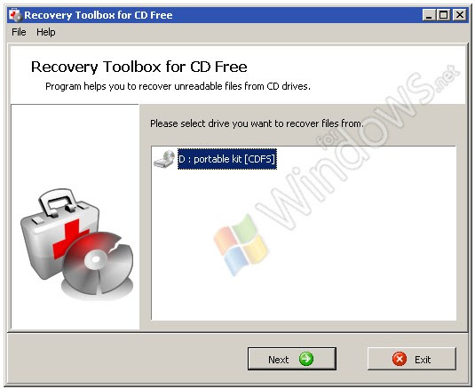Program de recuperat date de pe CD zgariat, deteriorat, stricat