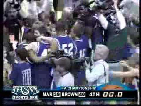 Marion had won numerous state titles in boys basketball, Brownsburg none.