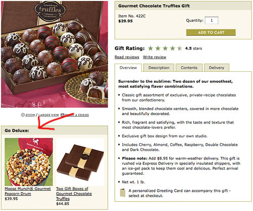 go deluxe suggested selling