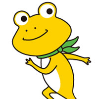 カエル の企業キャラクター