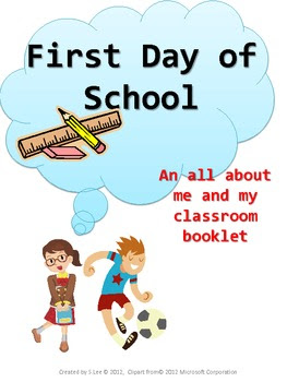 First Day of School Filler Activities