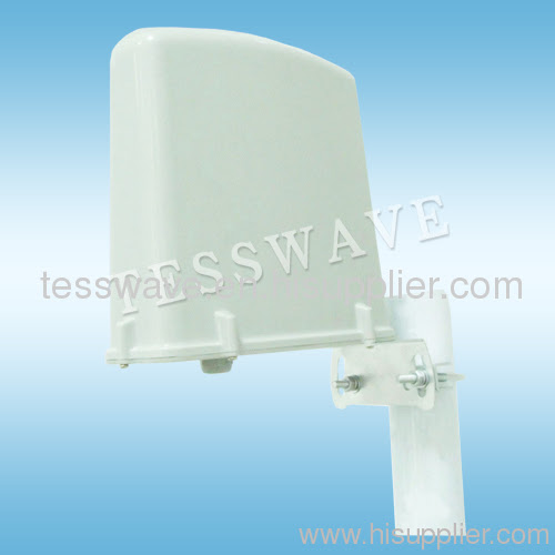 Outdoor 2 4ghz 14dbi High Gain Directional Wifi Panel Enclosure Antenna Tpe 2400 14e Manufacturer From China Tesswave Communications Equipment Co Ltd