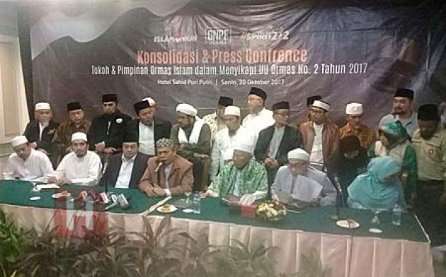 GNPF Ulama Tolak Perppu Ormas Jadi UU, Tempuh Jalur Hukum
