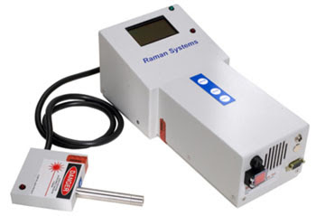 Portable Raman spectrometer, as used at NASA