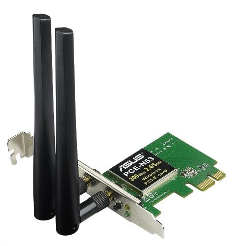 Asus Dual-Band Wireless-N600 PCI-E Adapter, 90-IGY4003M00-0PA0-