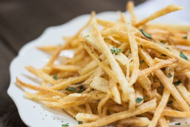 Homemade Shoestring Fries