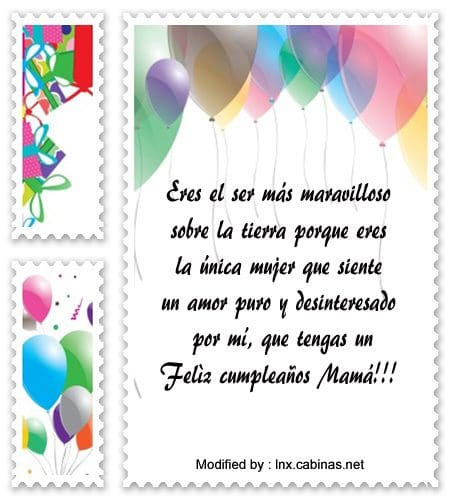 Los mejores mensajes de cumpleaños para mi Mamà | Frases ...