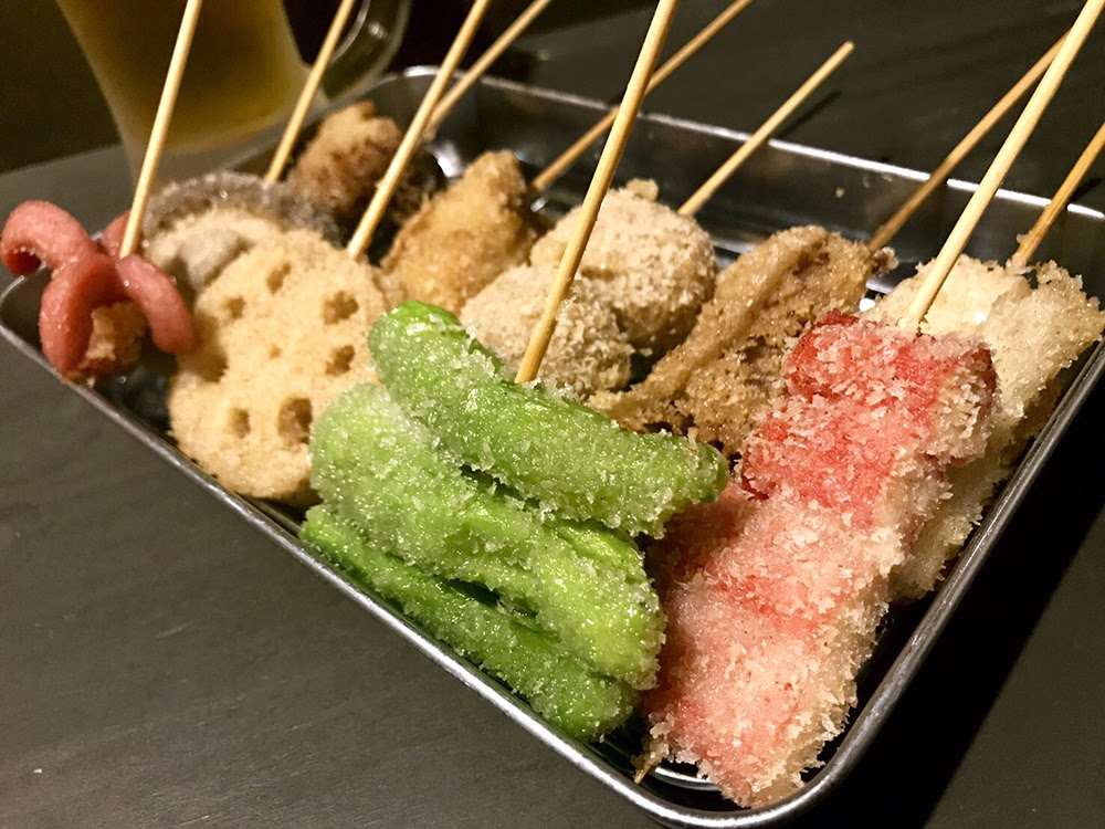 昭和居酒屋 串かつ アジト 串かつ 和風居酒屋 津山市 グルメ