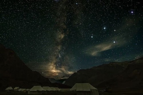 Spiti Valley, India Night Sky