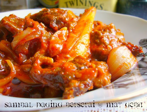 Sambal Daging Berserai
