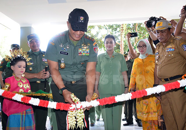 Resmikan Rusun, Ini Pesan Pangdam VII Wirabuana Bagi Prajurit TNI di Bone