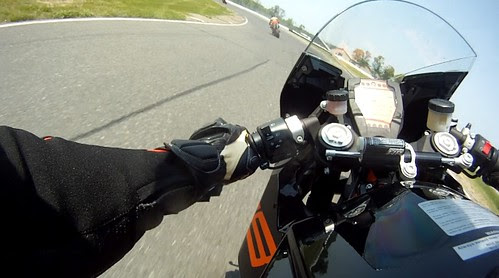 Riding the RC8R Onboard