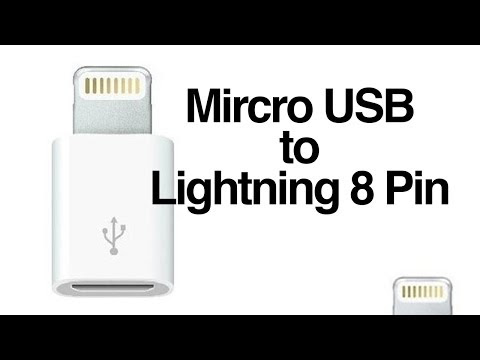 Video Lightning Adapter To Mini Usb