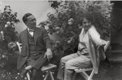With Nina, 1926