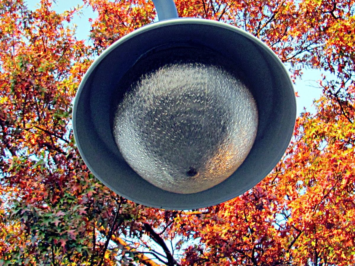 Train station lamp