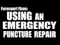 Using Emergency Puncture Repair and Tyre Inflators