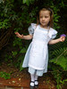 Cyan as Alice in Wonderland