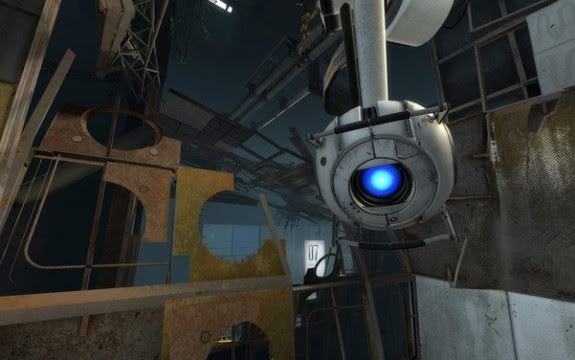 portal 2 robots. portal 2 robots wallpaper.