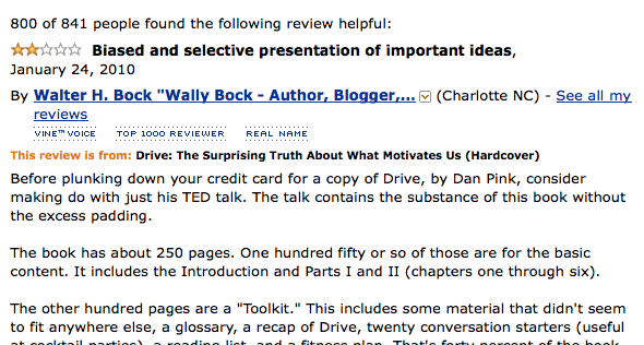 good amazon review of book