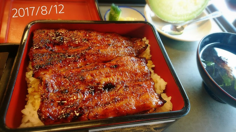 掛川の新泉で鰻ランチ L さく犬の ガンプラ日記