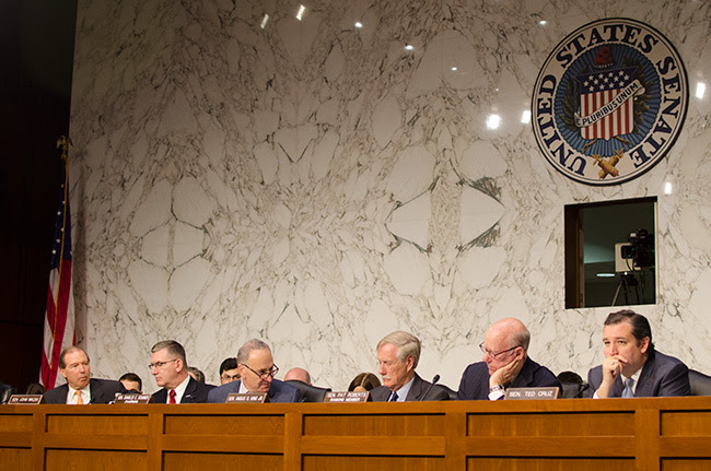 April 30 2014 Senate Rules Committee Holds Hearing On Campaign Finance