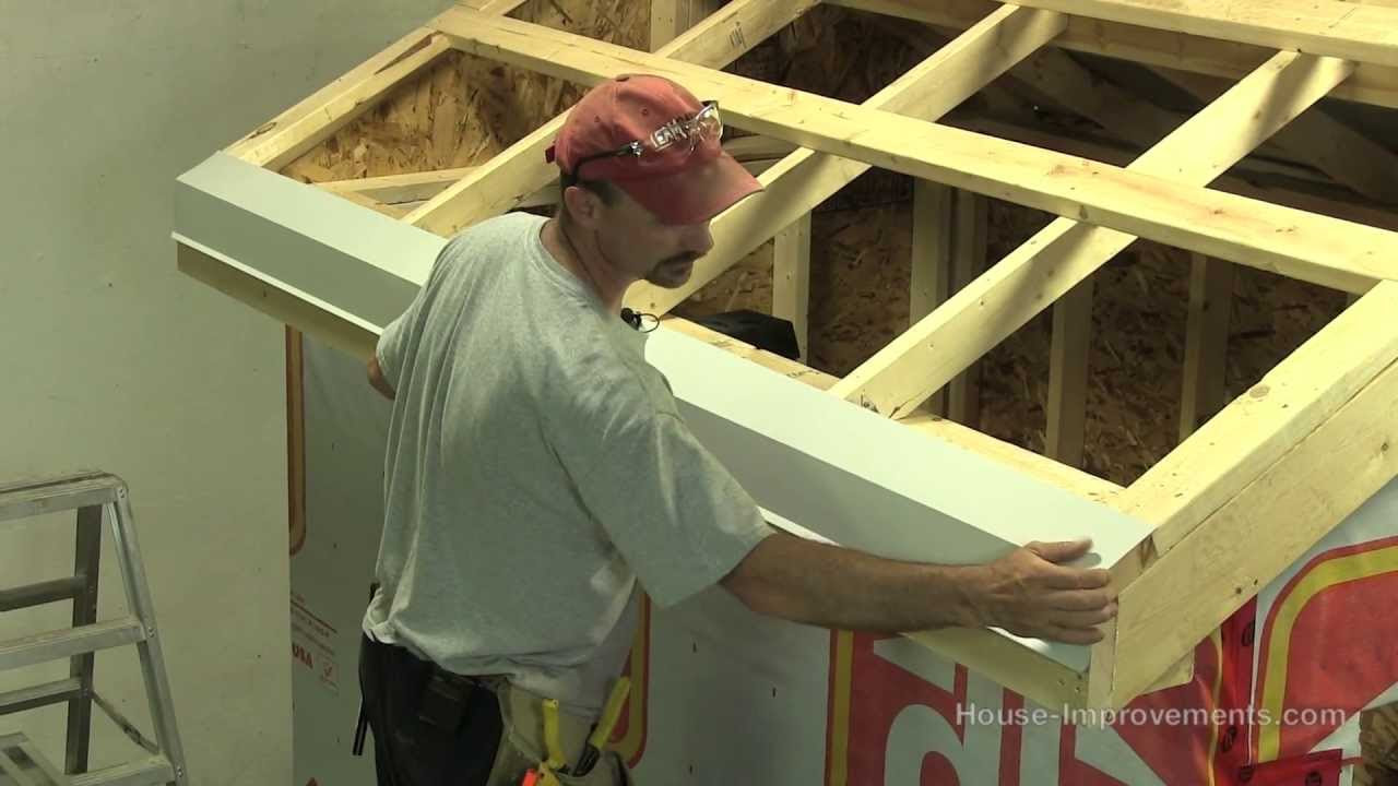 how to build a shed - part 4 installing sheet metal roof