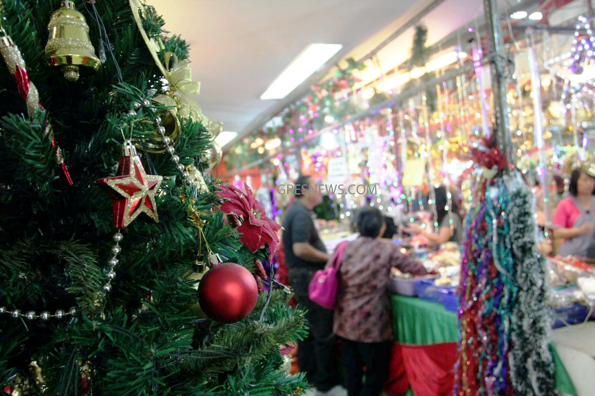 FOTO Pernak pernik Natal Semakin Semarak FOTO Pernak pernik Natal Semakin Semarak
