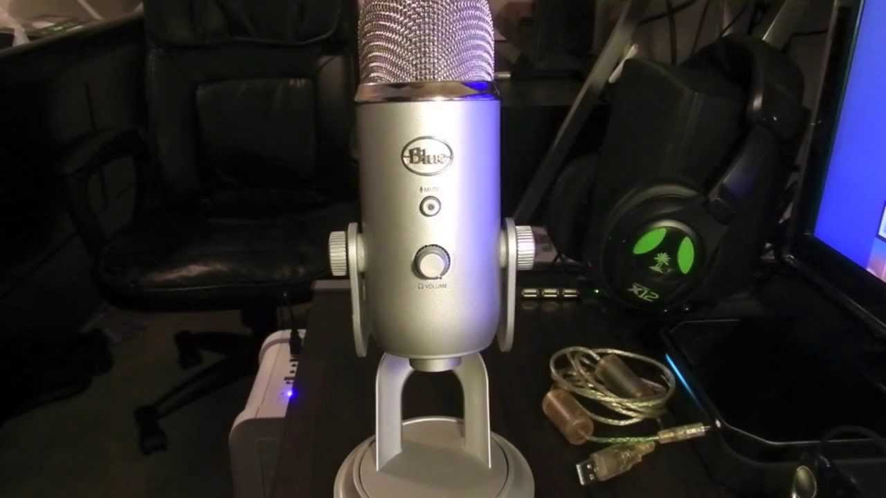 How to set up Blue Yeti Mic on PS4 - YouTube