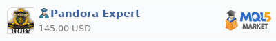 Buy Pandora Expert Expert Advisor in the store selling algo trading systems