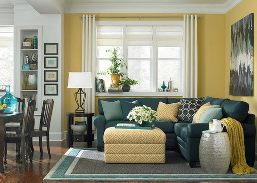 Decorating Living Room With L Shaped Sofa