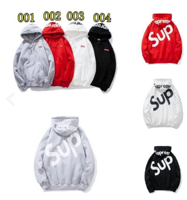 大人気 Supreme パーカー男女兼用パーカー ペアお揃い長袖 秋の服 新品を入荷中