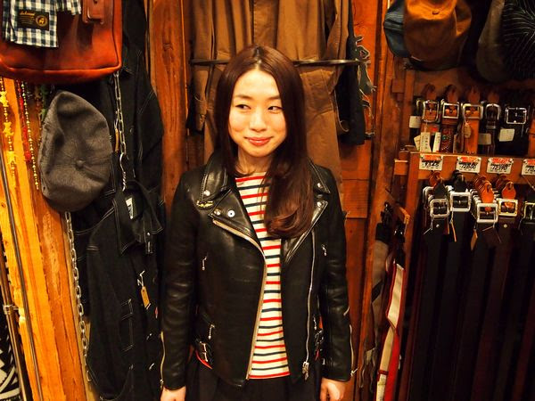 ゆいちゃん ルイスレザーを買う の巻き Junky Style ジャンキースタイル ブログ