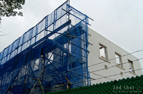Old Jalan Kayu Post Office Demolition