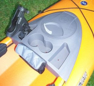 Fishing: Diy canoe fishing rod holder