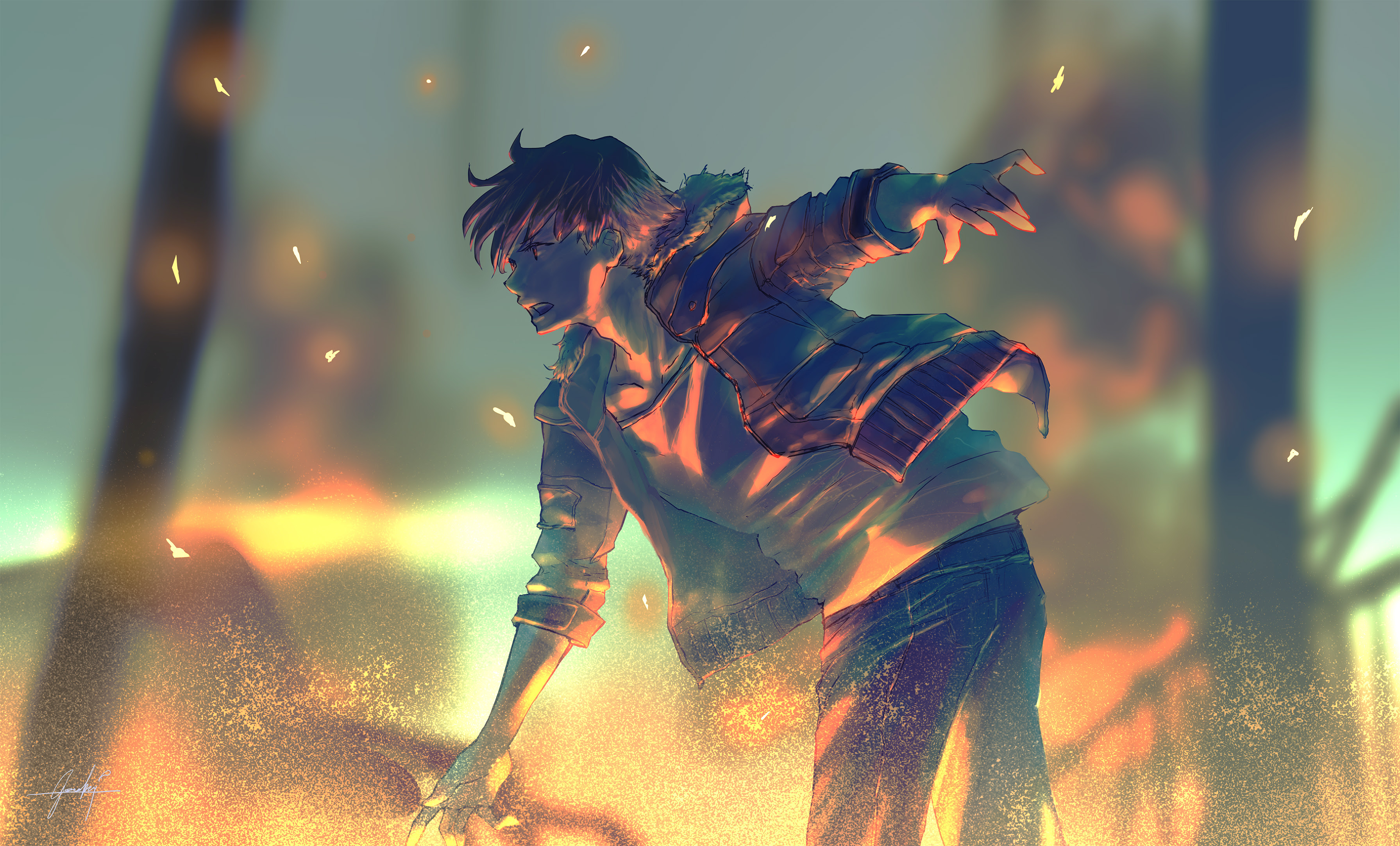 Boy Anime Artwork, HD Anime, 4k Wallpapers, Images ...