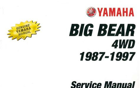 Read 1993 yamaha big bear owners manual Audible Audiobook PDF