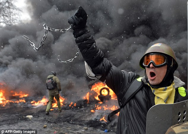 Troubled times: Tumbling oil prices and Western sanctions imposed on Russia for its role in the Ukraine crisis have been key forces behind the rouble's demise