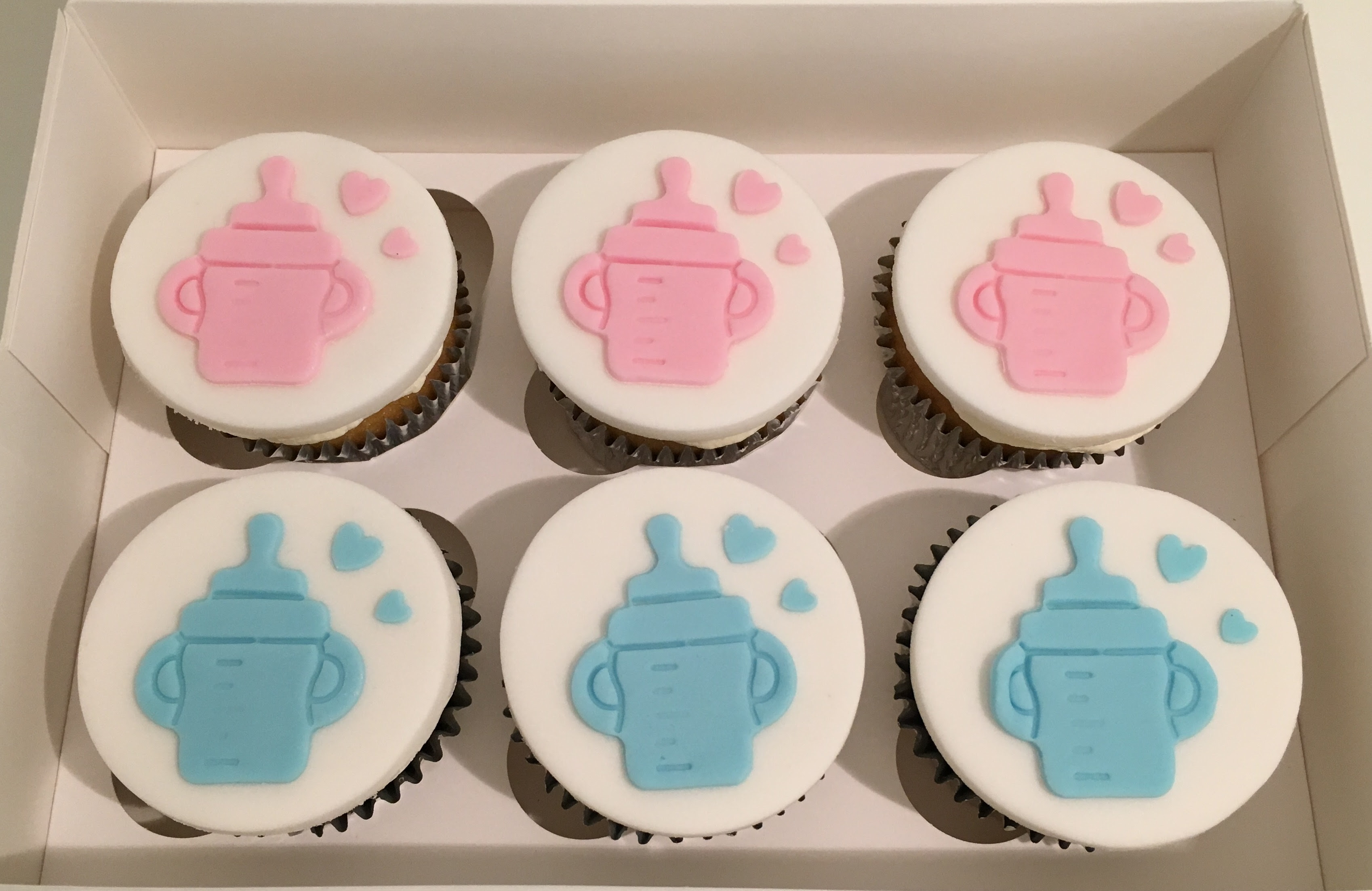 Baby Bottle Cupcakes Designer Cakes By Paige