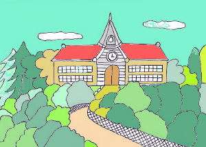 鐘の鳴る丘 とんがり帽子