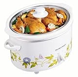 Hamilton Beach 33391 Meal Maker 4-Quart Oval Slow Cooker, White