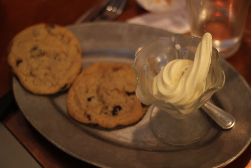 Deconstructed ice cream sandwich